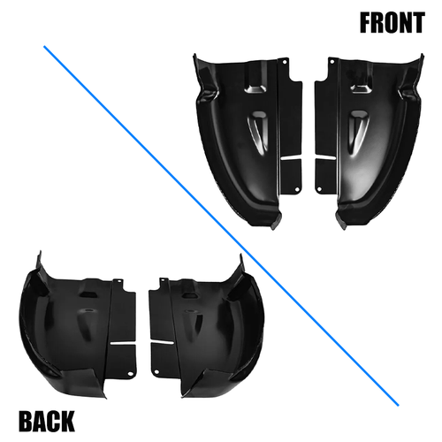 Pair Cab Corners for 2002-2008 for Dodge Ram Quad Cab 1500 2500 3500 LH RH