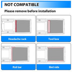6.5FT Soft Roll Up Tonneau Cover for 07 13 Silverado Sierra 1500 2500HD 3500HD