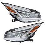 Headlights Fit For Honda Accord Sedan 2016-2017 Projector LH & RH Pair Set LED