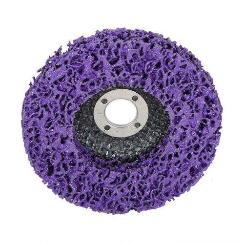 10 PackS 4"x5/8 Strip Discs Rust Remover Wheel Paint Removal Disc Angle Grinder