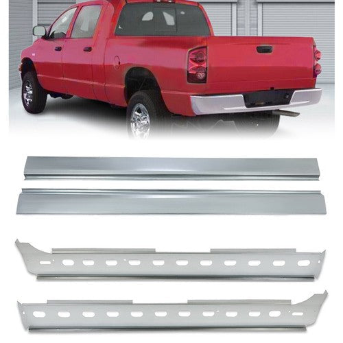Outer and Inner Rocker Panels for Dodge Ram 1500 2500 4 Door Quad Cab 2002-2008