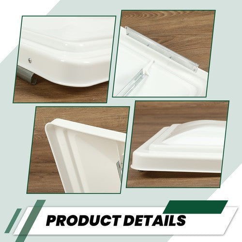 3 Pack 14"X14" Ventline Roof Vent Cover RV Replacement Vent Lid Roof Part White