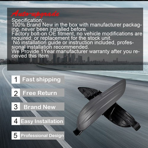 Left + Right Fit For Toyota Corolla 2005-2008 1.8L Fog Light Lamps Cover Insert