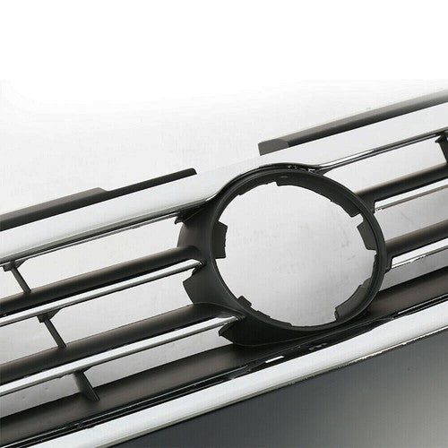 Front Bumper Upper Grille for VW for Volkswagen Passat CC 2009-2012 Black Chrome
