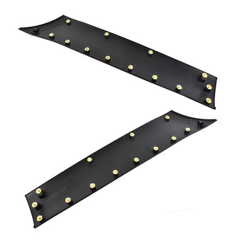 2x Rear Trim Molding Covers L & R Black Fits Mercedes W907 Sprinter 2500 3500
