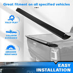 3PCS for Chevy Silverado 2007-2014 Tailgate Tail Gate Wing Spoiler