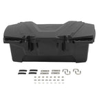 Rear Rack Storage Trunk Box Cargo Box for Yamaha Kawasaki Honda 0.75-1 Inch Tube