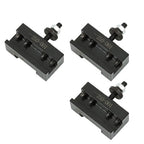 3 PCS OXA #1 Quick Change Turning & Facing Lathe Tool Post Holder 250-001 New