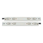 1 Pair 18 Inch 150 Lb Capacity Heavy Duty Locking Drawer Slides