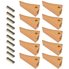 10 Pack Bucket Teeth 230SP with Flex Pins 23FP Metal for 23 & 230 Series Loader