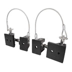 Hood Latches Hood Lock 2pcs Aluminum Catch Locking Kits for Jeep Wrangler JK JL