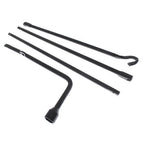 Black Steel Spare Lug Wrench Tire Tool Kit W/Bag Fit For Toyota Tacoma 2005-2013