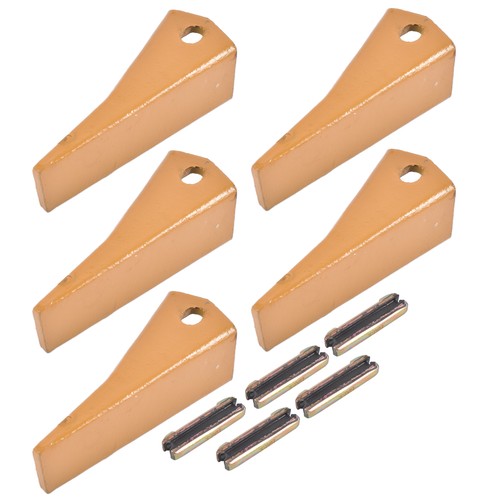 23 230 Series 230S Bucket Teeth with 23TF/23FP Flex Pins for Excavator 5 Piece