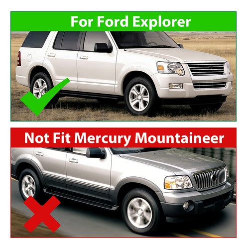 For Ford Explorer 2006-10 And Sport Trac 2007-10 Fog Lights With Bulbs And Wiring LH And RH