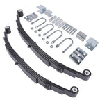 3500lb Single Trailer Axle Suspension Kit Leaf Spring U-bolt & Hanger Kit