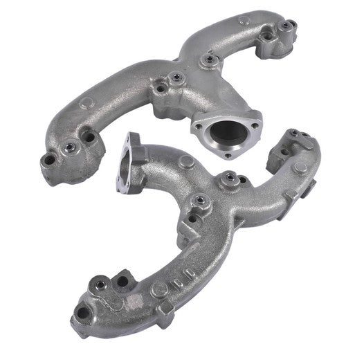 Pair Rear Manifolds for 1969-1972 Chevy GMC Blazer Jimmy Pickup Truck Van V8