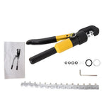 6 MT Hydraulic Wire Battery Cable Lug Terminal Crimper Crimping Tool/w 8 Dies