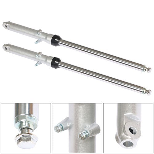 2Pcs Motorcycle 27" Front Fork Oil Shock Absorber For Honda CG125 CT90 CT110