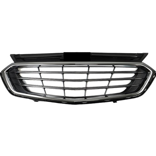 New Chrome Front Upper Grille Mesh Grill For Chevrolet Equinox 2018 -2020 Black