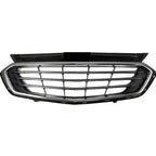 New Chrome Front Upper Grille Mesh Grill For Chevrolet Equinox 2018 -2020 Black