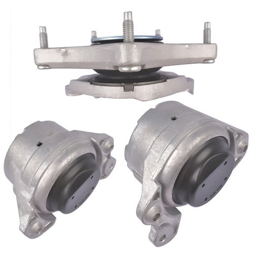 3Pcs Engine & Transmission Mount Kit 2042400618 For Mercedes-Benz C300 E300 2.0L