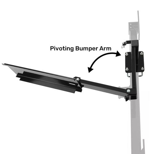 Screw On Quick Product Bumper Mounted Swing Arm Assembly For Grilling Tailgating
