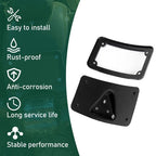 Curved Laydown License Plate Mount Bracket For Harley Sportster Dyna Softail