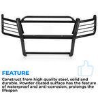 Black Grill Brush Guard Light Protector for Toyota Tacoma 1998-2004