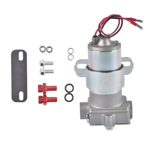 Universal High Volume Ford Chevy Mopar Electric Fuel Pump 97GPH Chrome F53001C