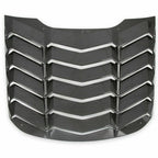 Rear Window Louver Cover Sun Shade Carbon Fiber for Ford Mustang 2015-2023