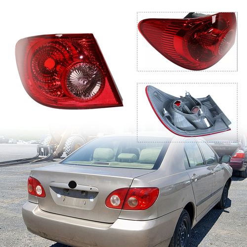 Outer Tail Light Tail Lamp LH Driver Side for 2003-2008 for Toyota Corolla
