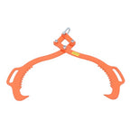 Heavy Duty Grapple Timber Claw 28In Log Lifting Tongs 2 Claws Timber Claw Hook