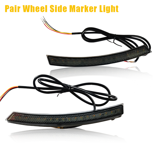 For 2023-2024 Honda CR-V CRV LED DRL Three-Color Wheel Side Marker Signal Light