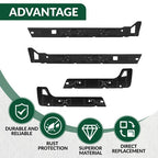 Inner Rocker Panels FOR 99-07 Chevy Silverado GMC Sierra 1500/2500/3500 Crew Cab