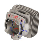 52MM Big Bore Cylinder Piston Kit For Husqvarna 362 365 371 372 371XP 372XP