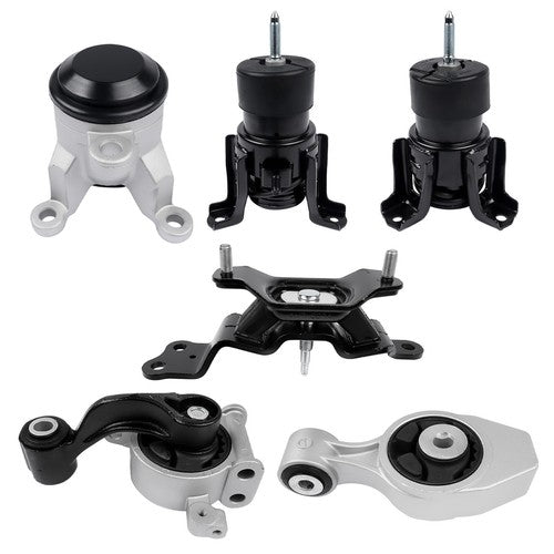 6x Engine & Transmission Mounts Set for Nissan Pathfinder JX35 QX60 3.5L 2013-20
