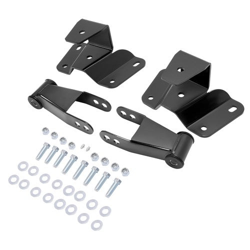 4 Inch Drop Kit Leveling Lowering Shackles Hangers for 1973-1996 Ford F150 F100