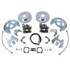 Fits 1970-1981 GM F-Body Rear Disc Conversion Cross Drilled and Slotted Rotors