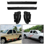 4 Pcs Rocker Panels Cab Corners for Dodge Ram 1500 2500 3500 Quad Cab 2002-2008