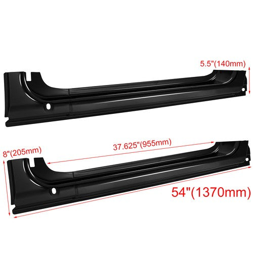 Rocker Panels For 1997-2004 Dodge Dakota 2 Door Extended Club Regular Cab
