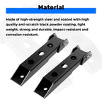 Pair Rear Tailgate Door Hinges Powder Coated for Jeep Wrangler JK 2007 2018