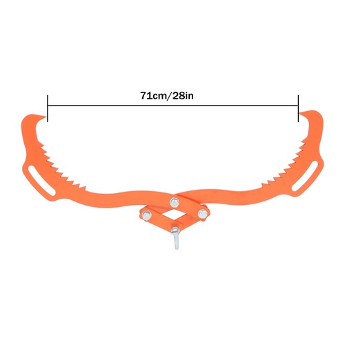 Heavy Duty Grapple Timber Claw 28In Log Lifting Tongs 2 Claws Timber Claw Hook