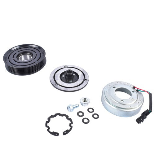 AC Compressor Clutch Kit Pulley Coil for Nissan Rogue 2.5L Sport Utility 2008-15