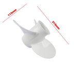 9-7/8x9 Aluminum Boat Propeller for Yamaha 20-30hp F20 F25 10 Spline Tooth,RH