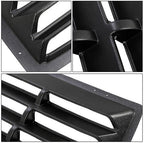 Black Rear Window Louver Sun Shade Cover for Ford Mustang Fastback 1979-1993