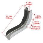 6 Inch Stretched Extended Steel Rear Fender for Harley 86-17 Softail Heritage Dyna