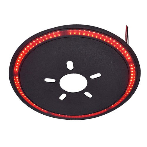 Fit For Jeep Wrangler 86-19 Spare Tire LED Third Brake Light Lamp Ring