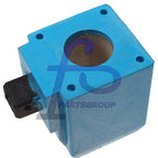 Solenoid Coil 477/00824 12V for JCB PS740 PS750 PS720 PS725 PS745 Flat Pin