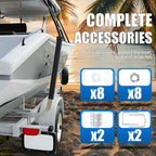Boat Trailer Guide On Post with PVC Poles 40 Pair