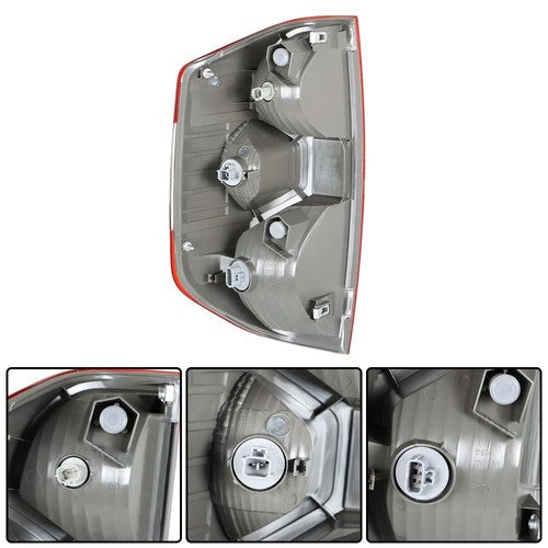 Taillights Rear RH/Passenger For 2014-2020 Toyota Tundra Brake Tail Light Chrome